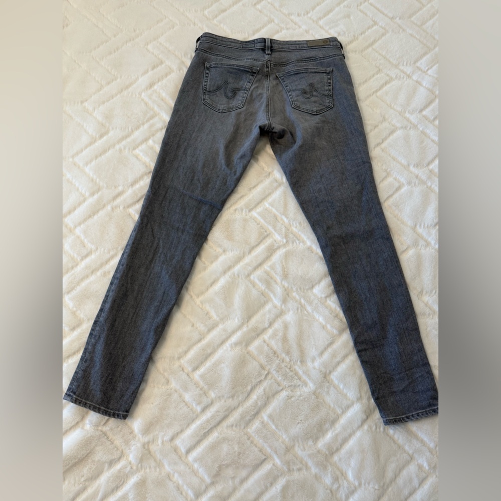 AG Adriano Goldschmied Gray Skinny Jeans - Legging Ankle - Picture 3 of 13